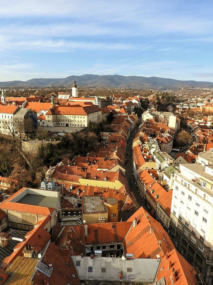 Ulica Pavla Radića, panorama